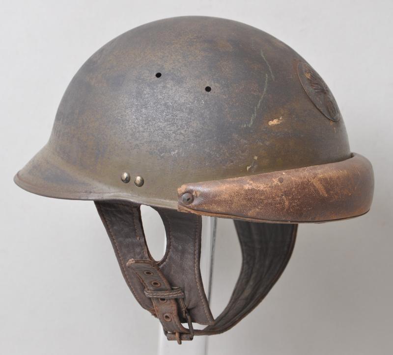 WW2 French AFV Helmet - Battle For France 1940