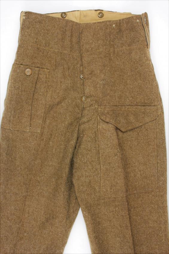 CS Militaria | WW2 British '37 Pattern Battledress Trousers With Label ...