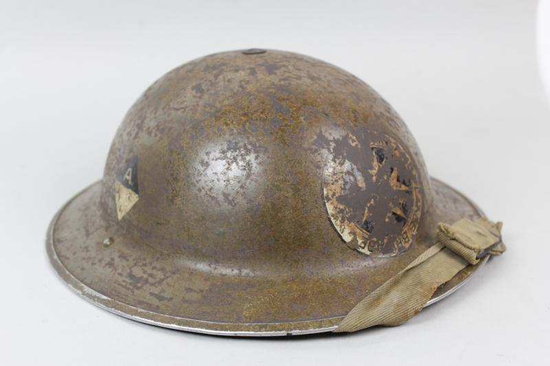CS Militaria | WW2 British St.Johns Ambulance Brigade Helmet 1940