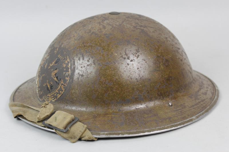 CS Militaria | WW2 British St.Johns Ambulance Brigade Helmet 1940