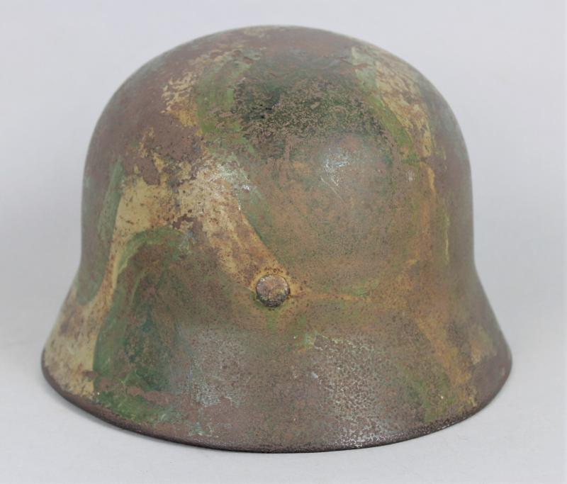 CS Militaria | WW2 German M40 'Tortoise Shell' Camouflage Helmet