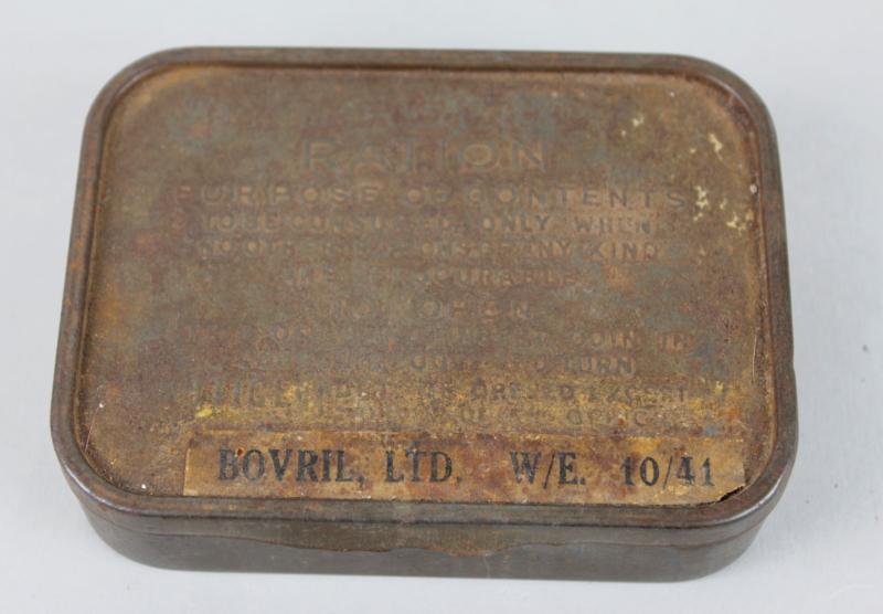 WW2 British Emergency Ration Tin 1941