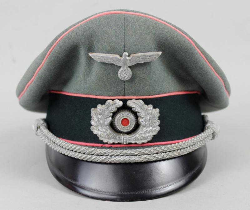 WW2 German Panzer Officers Peaked Cap