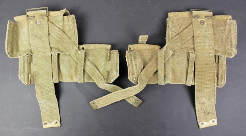 CS Militaria | WW1 Pair British '08 Cartridge Pouches