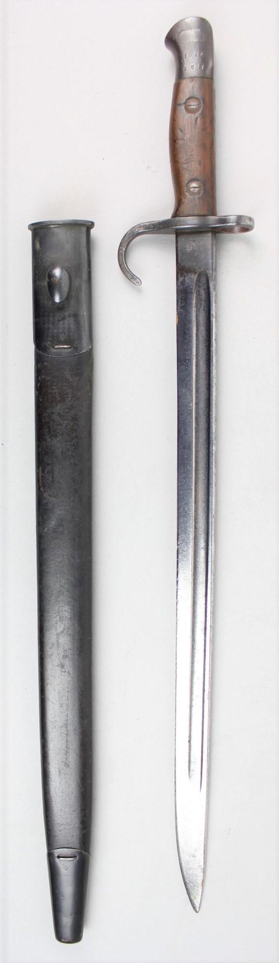 WW1 British '1st Manchester' Hooked Quillon Bayonet