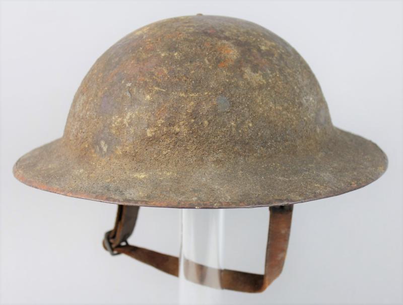 CS Militaria | WW1 US Army 30th Division Doughboy Brodie Helmet