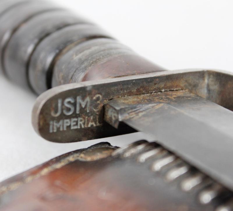 WW2 US M3 Knife In M6 Sheath