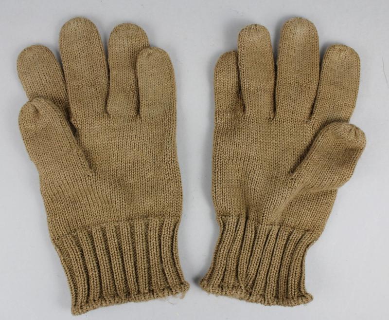 WW2 British Army Woollen Gloves