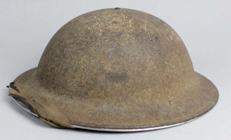 CS Militaria | WW2 British Rough Khaki Camouflage MkII Helmet 1940/41