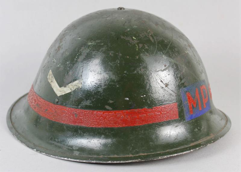 British Military Police MkIII 'Turtle' Helmet ( Postwar Era )