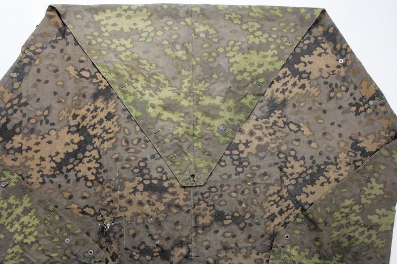 CS Militaria | WW2 German Waffen SS Camouflage Zeltbahn , ( Oak Leaf A )