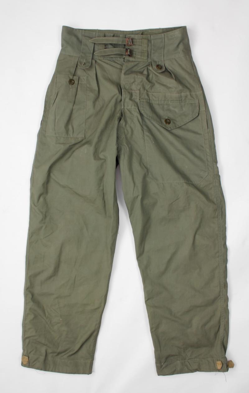 CS Militaria | WW2 Rare British Made Jungle Trousers