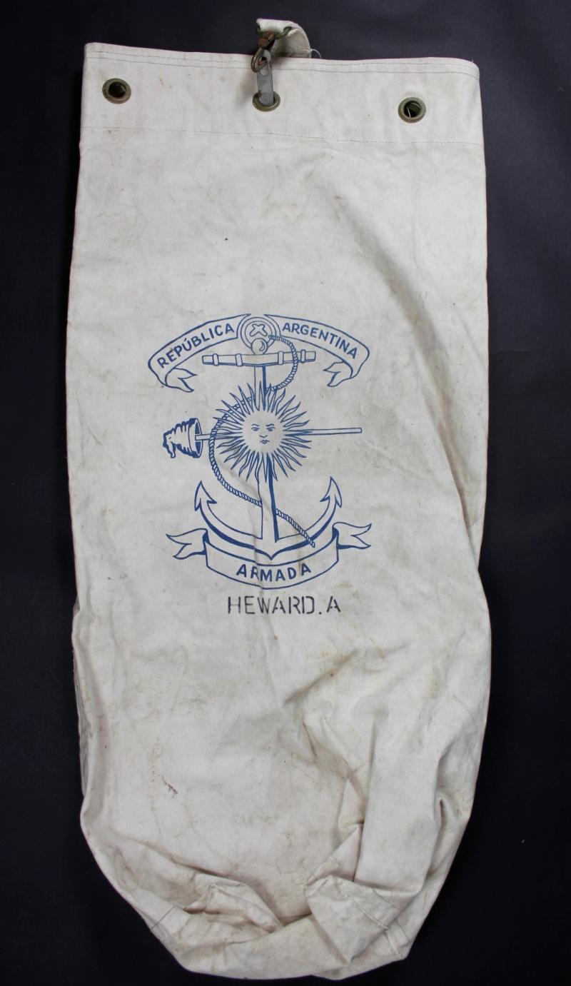 1982 Falklands War Argentinian 'ARA' Kitbag