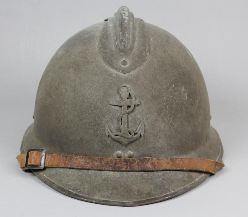 WW2 French Colonial Infantry Troops Adrian Helmet