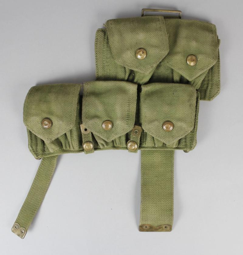 WW1 British '08 Pattern Webbing Cartridge Pouch - Right Side