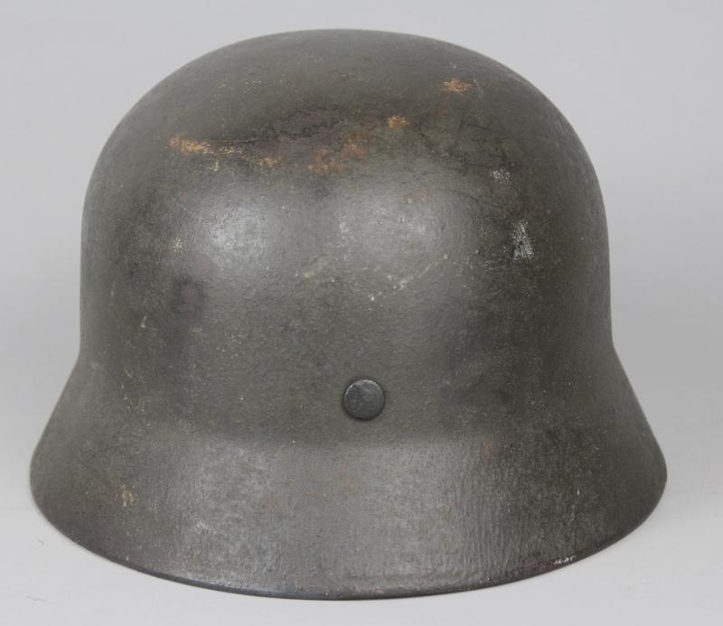 CS Militaria | WW2 German Army M40 Helmet With Original Chinstrap