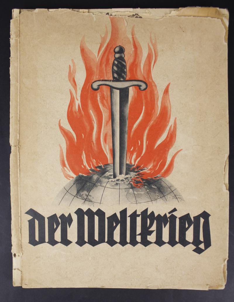 WW1 German 'Der Weltkrieg ' Photo Book