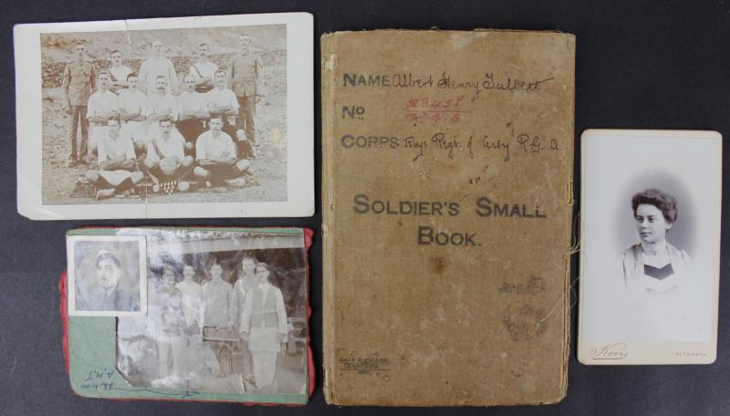 British Soldiers SmallBook - Royal Garrison Artillery 1905