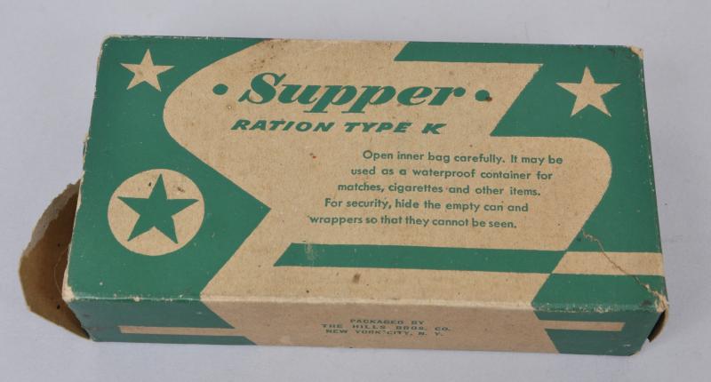 CS Militaria | WW2 US K-Ration - Supper