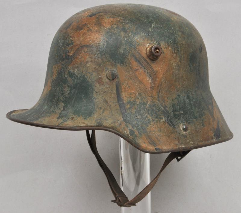 WW1 German M17 Camouflage Helmet