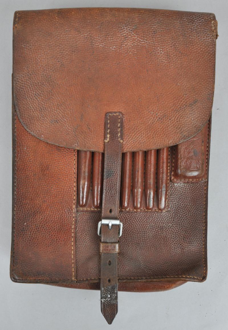WW2 German Brown Leather Mapcase