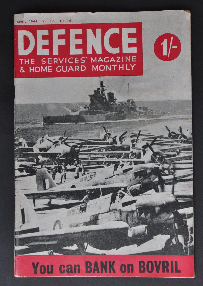 WW2 British Services Magazine 'Defence' April 1944