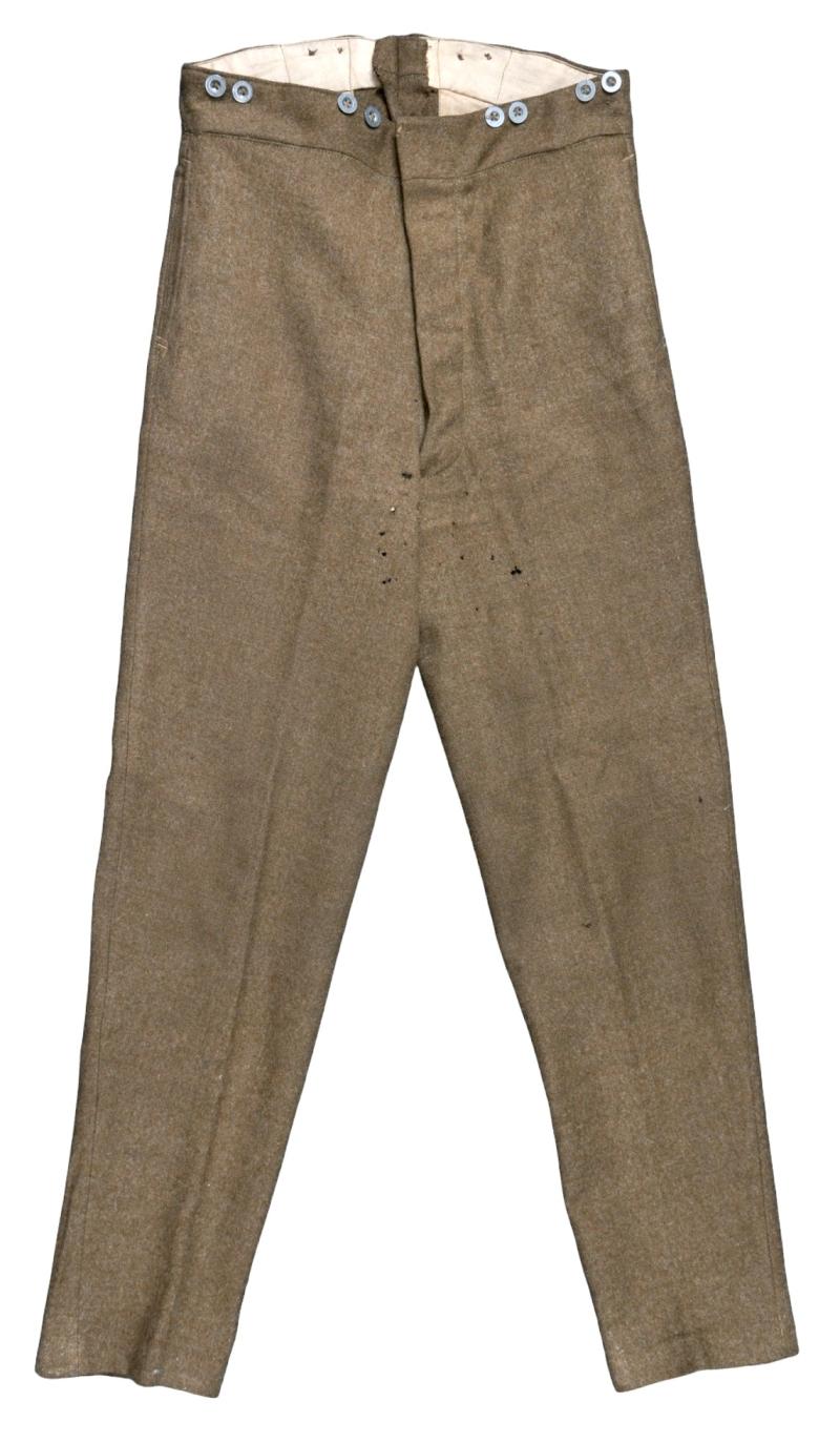 CS Militaria | WW1 British 1902 Pattern Service Trousers