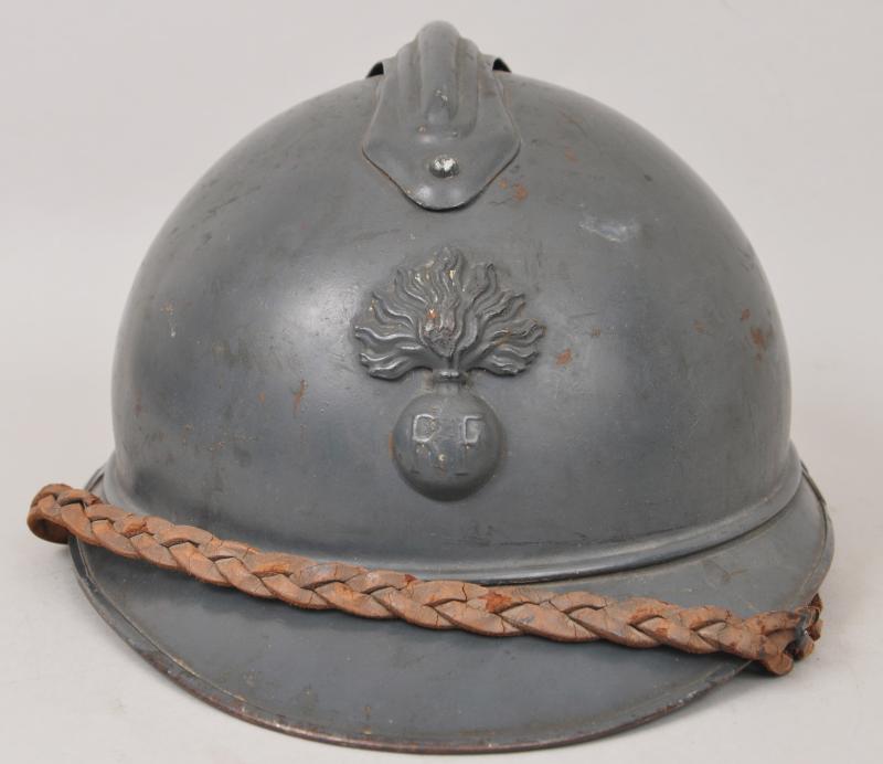 CS Militaria | WW1 French M15 Infantry Officers Adrian Helmet