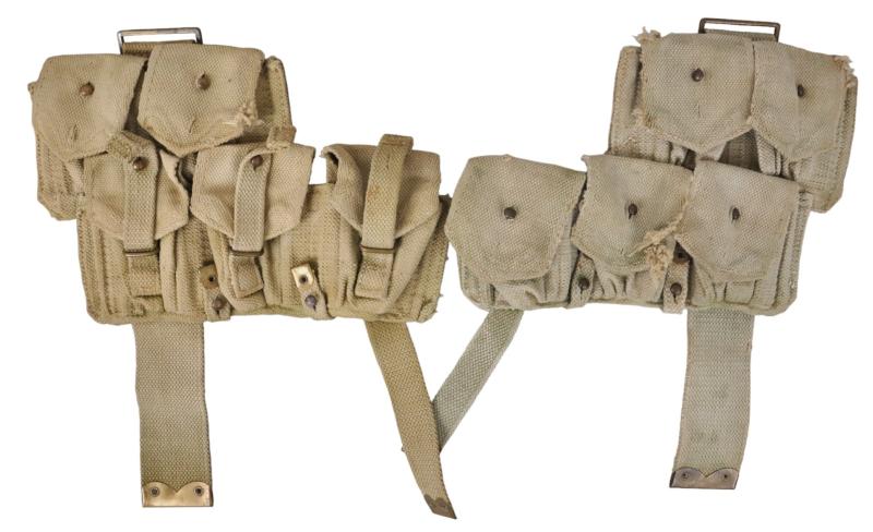 WW1 British '08 Pattern 'Economy Issue' Cartridge Pouches