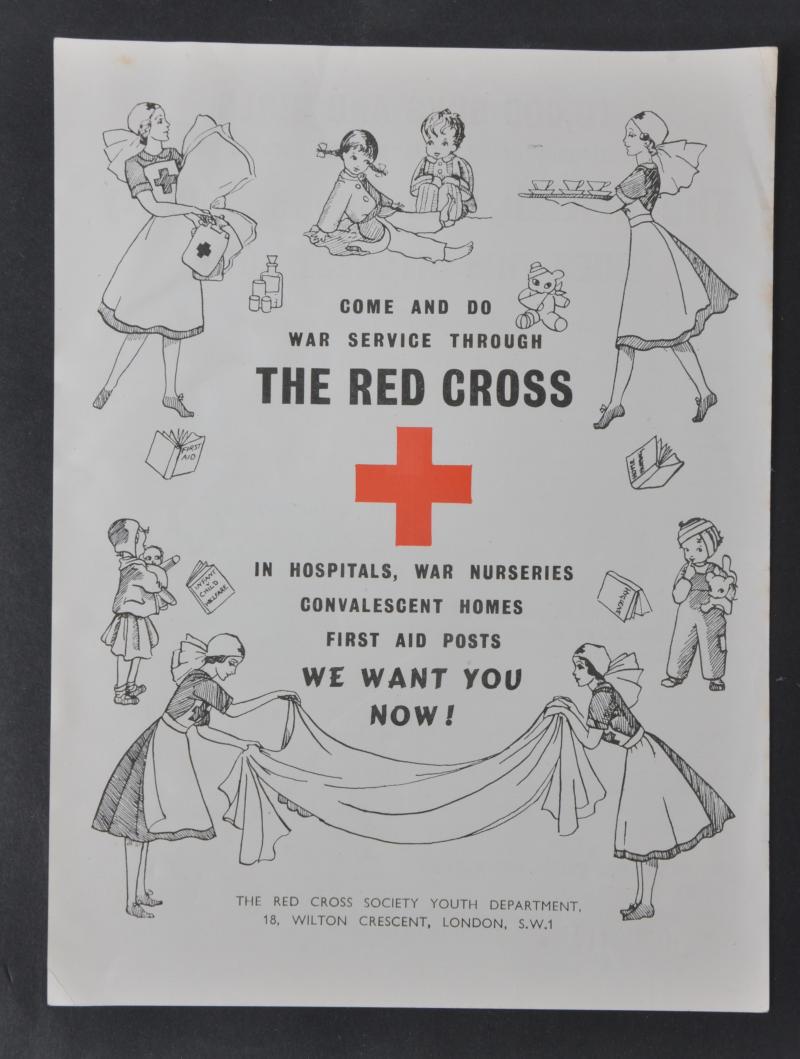 'The Red Cross' Recruiting Leaflet