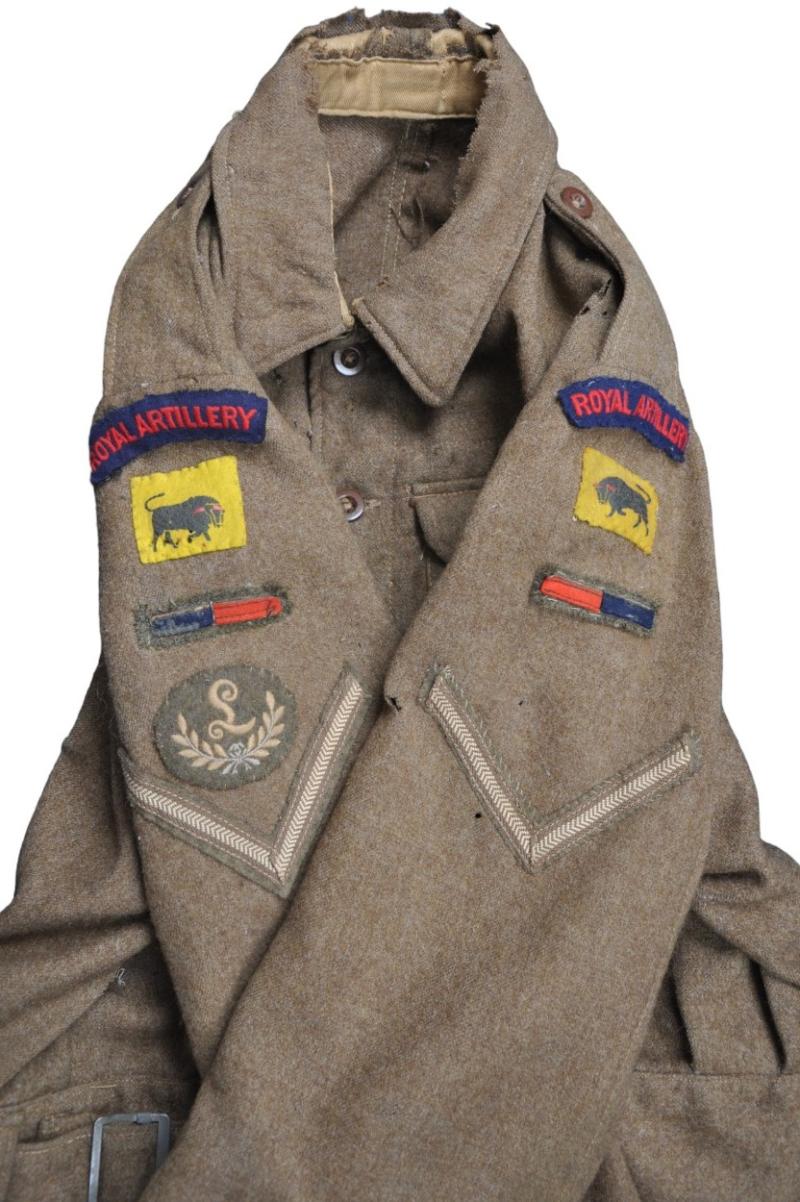 WW2 British Normandy Unit Battledress -11th Armoured Division