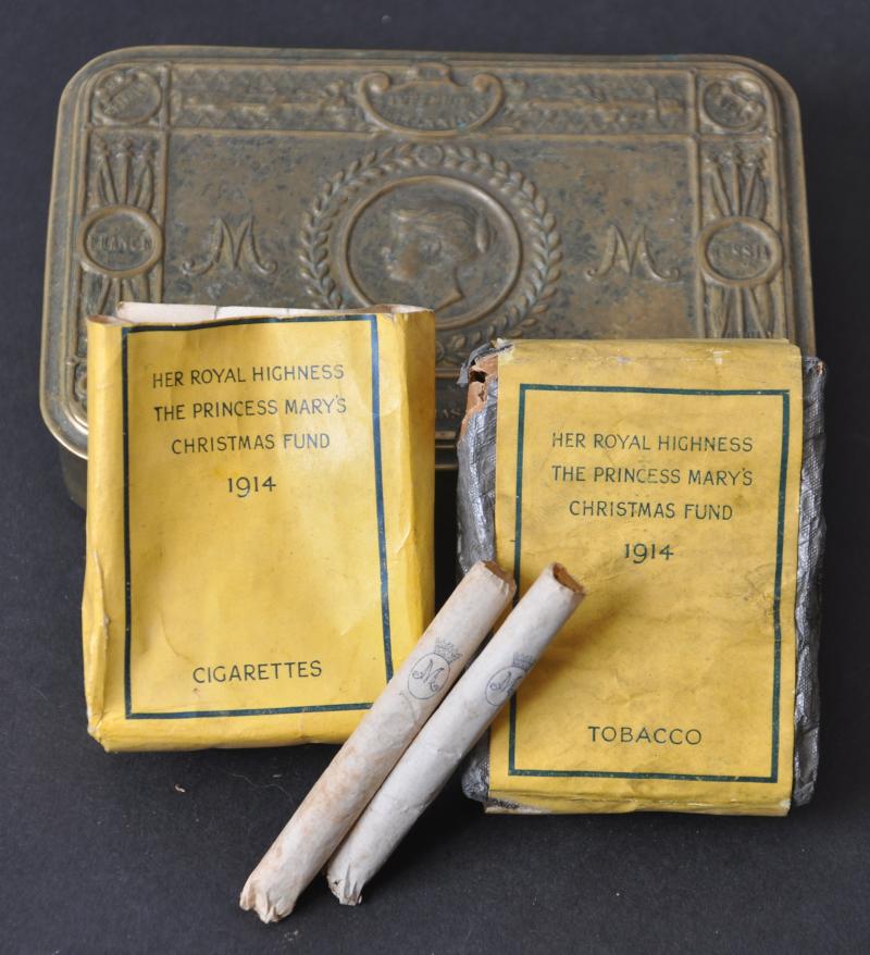 WW1 British Princess Mary Tin , Cigarettes & Tobacco