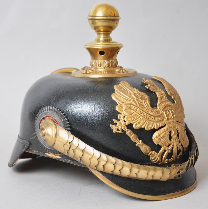 CS Militaria | WW1 German Mounted Artillery Officers Pickelhaube Of Prussia