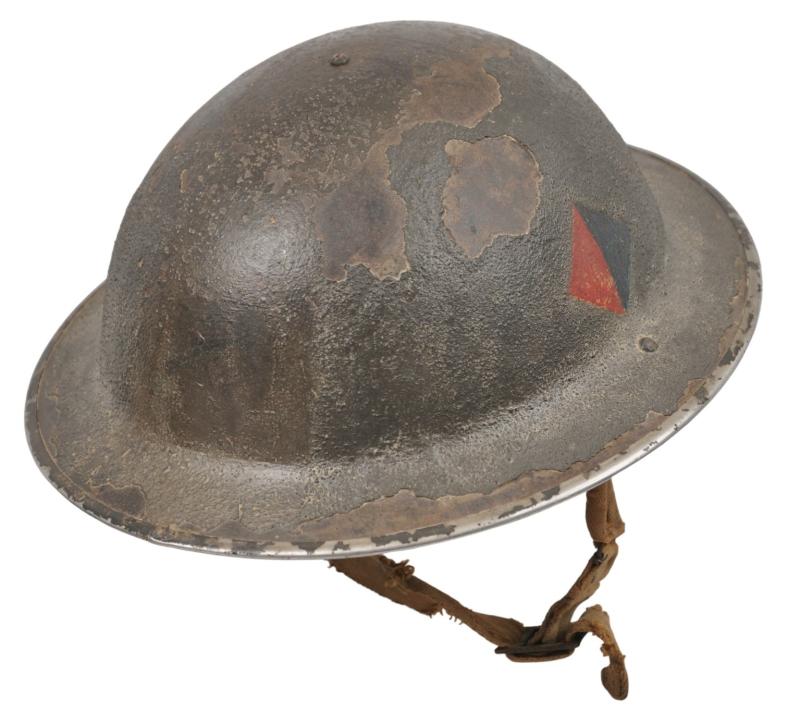 WW2 British Royal Artillery Named Captains Helmet 1939
