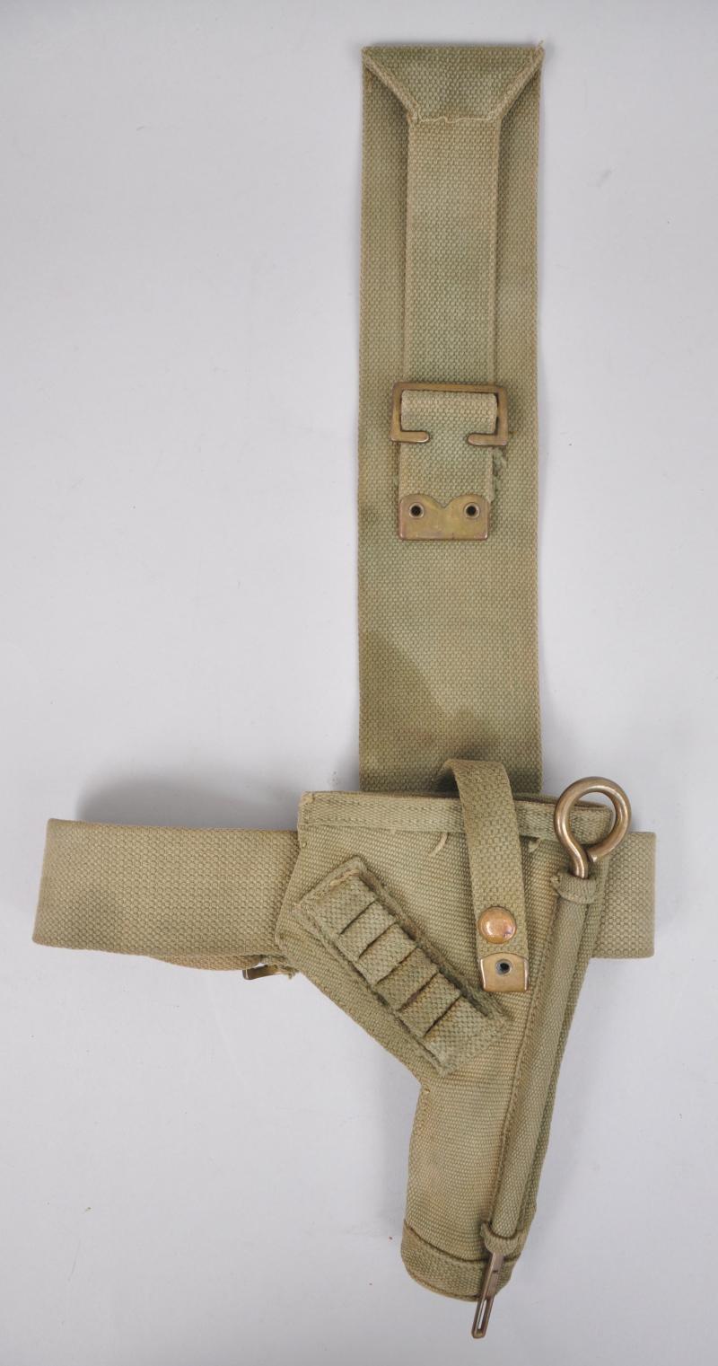 WW2 British Tankers Holster With Thigh Strap 1942