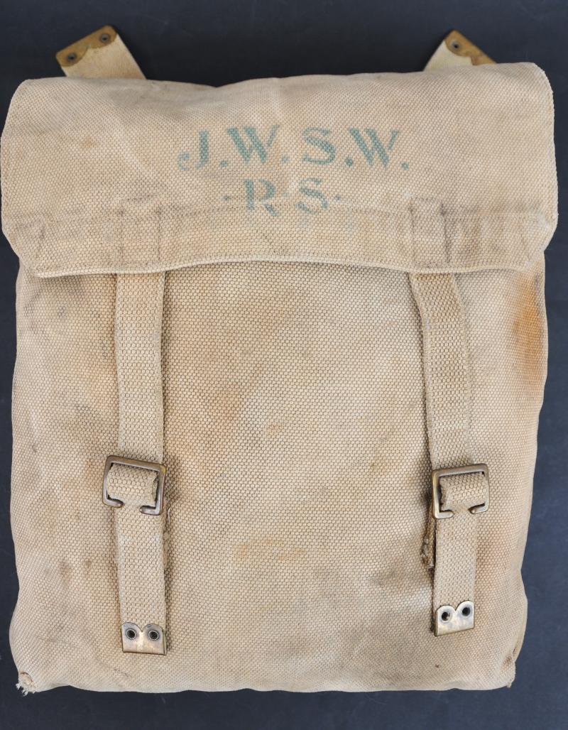 WW1 British Largepack 1915 - Officer Of The Royal Scots