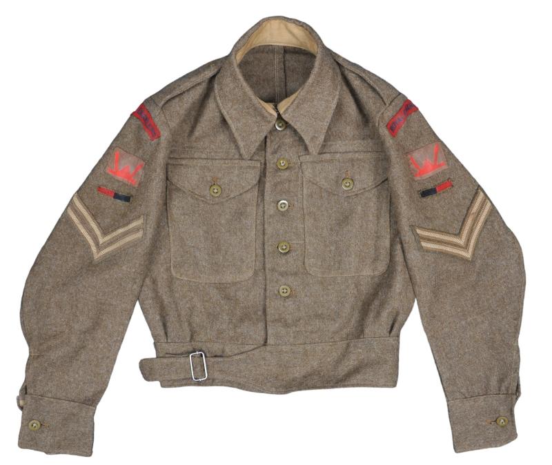 WW2 Normandy Unit Battledress - 53rd Welsh Division Royal Engineers