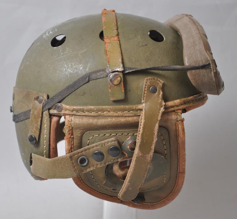 CS Militaria | WW2 US Tankers Helmet With Goggles