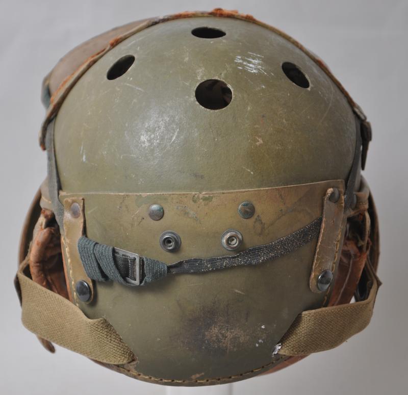 CS Militaria | WW2 US Tankers Helmet With Goggles