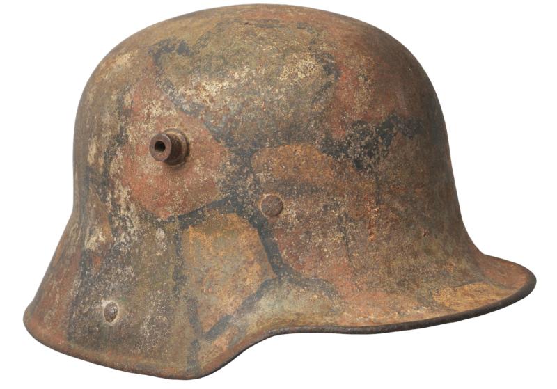 WW1 German Camouflage M17 Helmet Shell