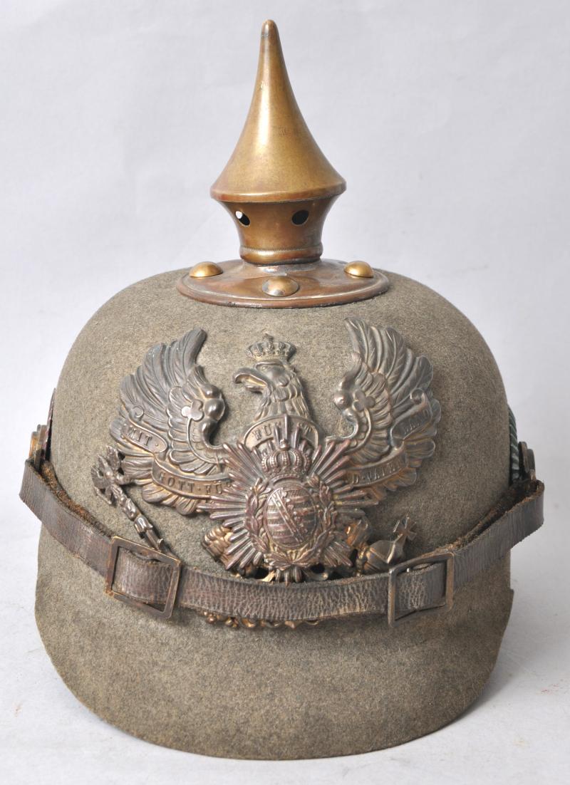 WW1 Imperial German Pickelhaube Thuringen