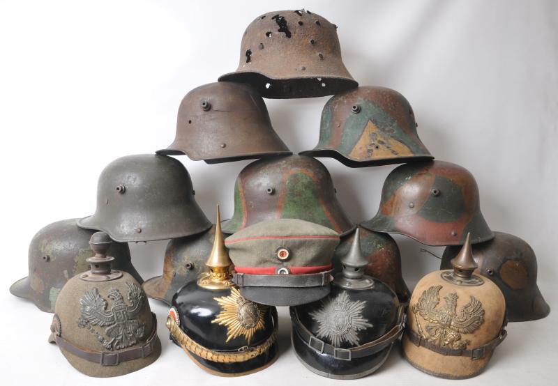 An Advanced Collection of WW1 Militaria Just Purchased : -