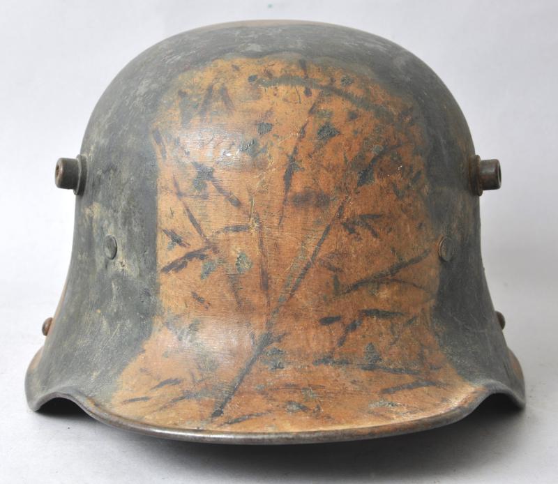 Published WW1 German 'Woodland Camouflage' Helmet