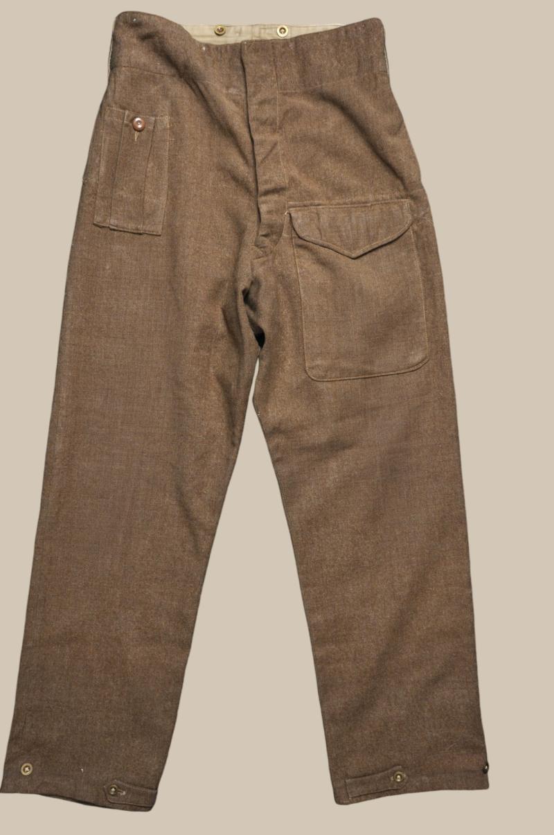 WW2 British '37 Pattern Battledress Trousers