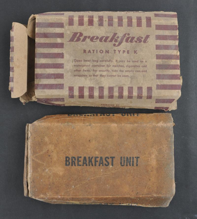 US Breakfast K Ration 1944