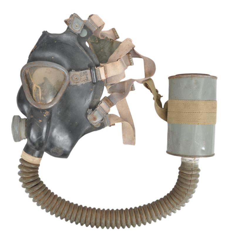 WW2 US Infantry M3 Gas Mask 1943