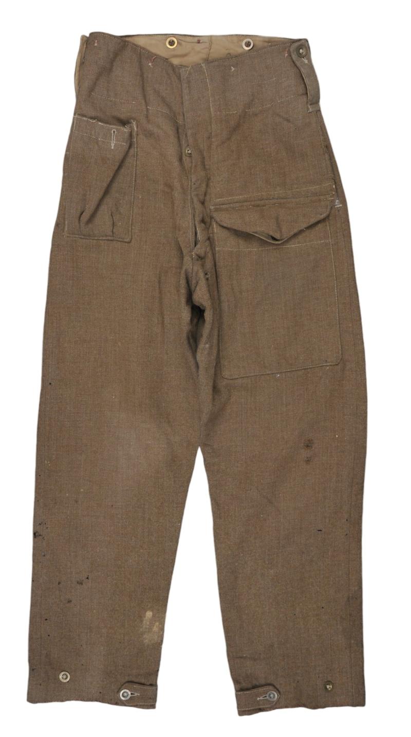 WW2 British '37 Pattern Battledress Trousers - 1940