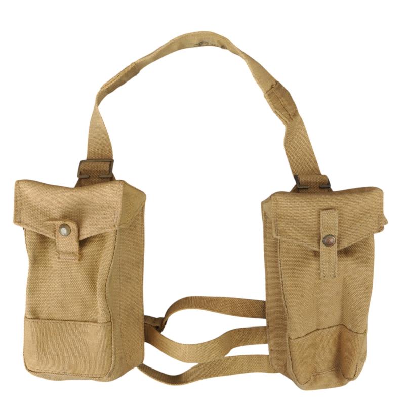 WW2 Canadian Auxiliary Pouches For Extra Ammunition