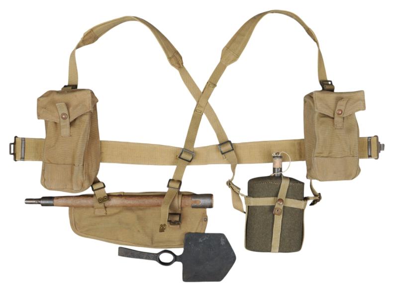 WW2 Canadian Infantrymans Webbing Equipment Set