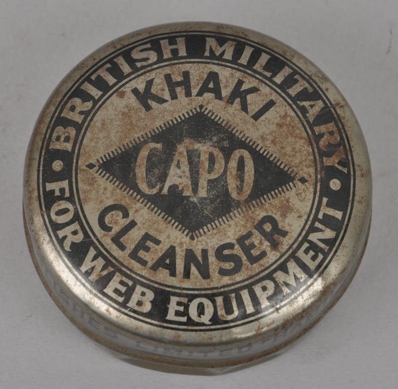 WW2 Canadian 'Khaki Cleanser' For Web Equipment